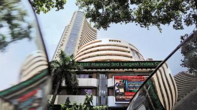 Sensex up 149 pts, Nifty tops 10,800 in early trade