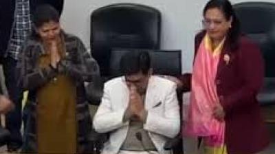 The victory was mirrored in the other key posts, with BJP's Jasmanpreet Singh elected as Senior Deputy Mayor and Suman Sharma as Deputy Mayor, both securing 18 votes each. File Photo.