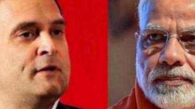 Rahul Gandhi and Narendra Modi