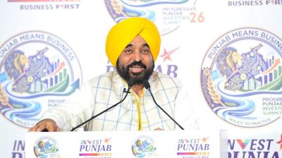 Invest in Punjab, Govt will provide full support & incentives: CM Bhagwant Singh Mann File Photo.