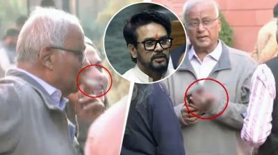 Anurag Thakur Complains to Lok Sabha Speaker Over TMC MP Using E-Cigarette Inside House