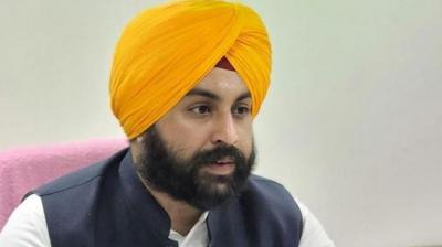 Education Minister Harjot Singh Bains Education Minister Harjot Singh Bains