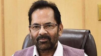 Union minister Mukhtar Abbas Naqvi