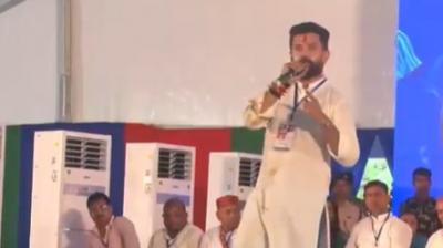 Union Minister Chirag Paswan: "As Long As I Am Alive, Neither Reservation Nor Constitution Is Under Threat"