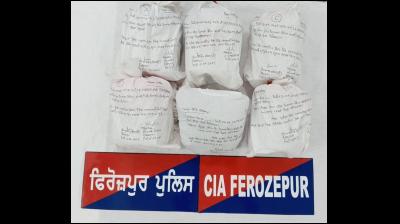 Ferozepur Police in Inter-State Drug Supply Racket,  Arrests One From Patiala, Recovers 5 Kg Heroin