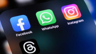Meta, which operates platforms such as Facebook and WhatsApp, said parents should have greater control over their children's online activities. File Photo.