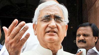 Former Union Minister Salman Khurshid