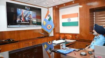 Air Chief Marshal Wishes Group Captain Shubhanshu Shukla All the Best for Axiom-4 Space Mission