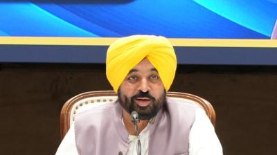Ayushman Bharat has conditions, AAP Govt's Mukh Mantri Sehat Yojna guarantees Rs 10 lakh cashless treatment without restrictions, difference is in intent: CM Bhagwant Singh Mann File Photo.
