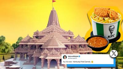 KFC to go vegetarian if it wants to enter Ayodhya KFC to go vegetarian if it wants to enter Ayodhya