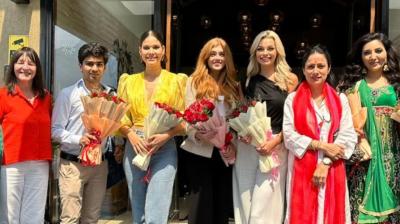 Miss World Karolina Bielawska in Srinagar 