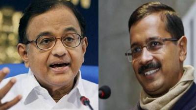 Arvind Kejriwal will meet P Chidambaram today to "thank" him