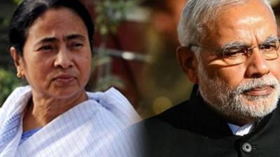 Mamata Banerjee and Narendra Modi