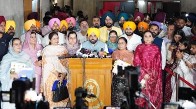 PUNJAB GOVERNMENT FULFILS ALL POLL PROMISES MADE WITH PEOPLE- CM File Photo.