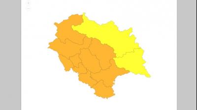 Himachal Pradesh: Rainfall to Pick Up in Districts from August 10; Orange, Yellow Alerts Issued
