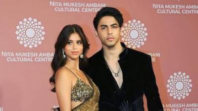 Suhana Khan and Aryan Khan