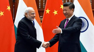PM Narendra Modi & Chinese President Xi Jinping
