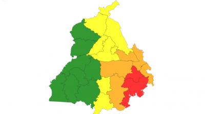 Nowcast: IMD issues orange alert in SAS Nagar as thunderstorms, lightning, strong winds continue