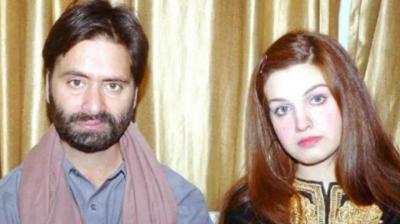 Yasin Malik & Wife Yasin Malik & Wife