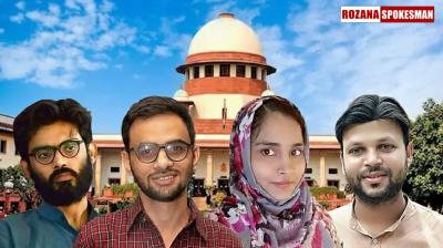 Supreme Court denies bail to Umar Khalid, Sharjeel Imam; Gulfisha Fatima, others Granted