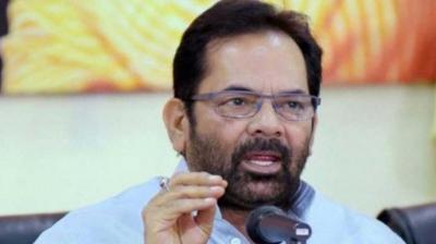 Minority Affairs Minister Mukhtar Abbas Naqvi