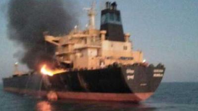 Kochi merchant ship fire