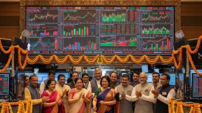 Special Muhurat Trading: Sensex, Nifty Begin Samvat 2082 On Firm Note; Positive Global Markets Trend