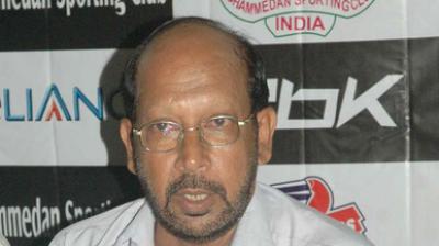 Former India star striker Shabbir Ali