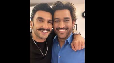Ranveer Singh & MS Dhoni Ranveer Singh & MS Dhoni