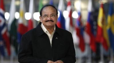 Vice President Naidu embarks on six-day visit to Botswana
