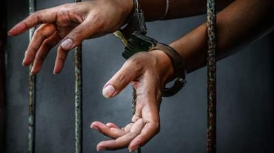 Two arrested for cheating Thai woman