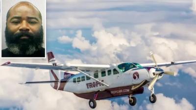 Knife-Wielding US Citizen Killed After Attempted Mid-Air Hijack in Belize (Image courtesy:Sakshi)