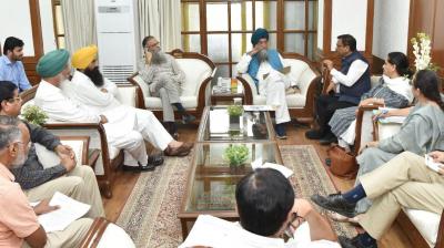  Kultar Sandhwan with Officials