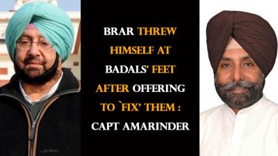 Brar Threw Himself At Badals’ Brar Threw Himself At Badals’