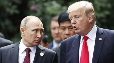 US President Donald Trump is pursuing a meeting with Vladimir Putin