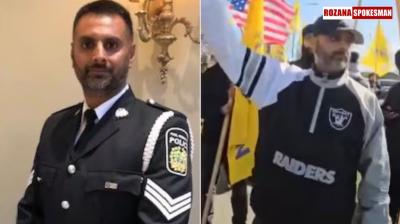 Canada Protest News: Peel Police Officer Suspended After Participating in Brampton Temple Protest