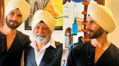 Shahid Kapoor with Father Pankaj Kapur