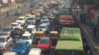 Delhi traffic