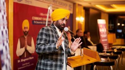 Punjab CM Bhagwant Mann Urges Punjabi Diaspora in Seoul to Act as Ambassadors for Investment in Punjab
