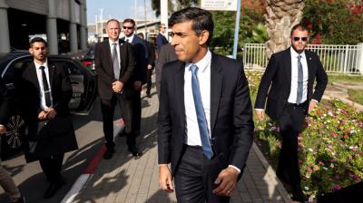 British PM Rishi Sunak