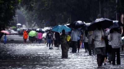 Light to moderate rainfall occurred at a few places in Himachal Pradesh
