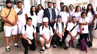 Connect with your roots first group of 14 youngsters