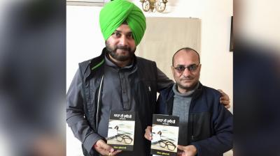 Navjot Singh Sidhu today released the new prose book of eminent writer Navjot Singh Sidhu today released the new prose book of eminent writer