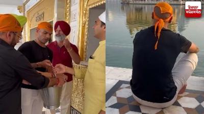 Shikhar Dhawan at Golden Temple