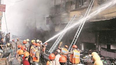 Bagree Market fire brought under control