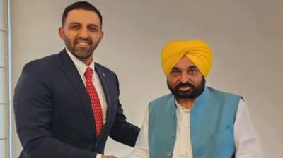 CM Mann and Canadian MP George Chahal