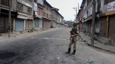 Shutdown in Srinagar