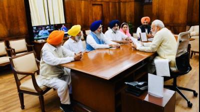 SGPC & SAD Meet PM 