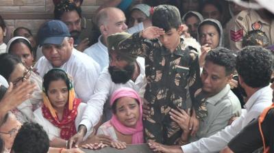 Colonel Manpreet Singh's Son