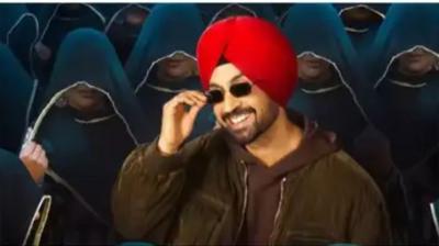 Diljit Dosanjh thrilled fans by releasing the first poster of his next film Sardaar Ji 3